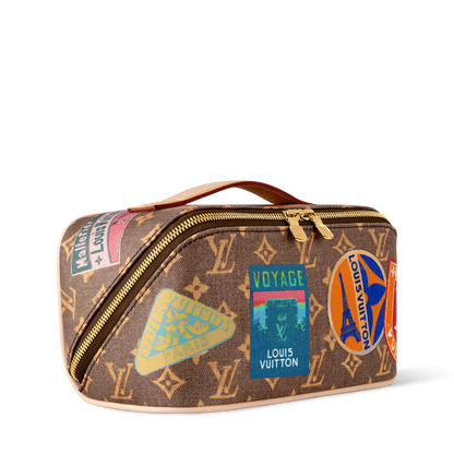 Monogram Canvas 2-Compartment Toiletry Bag