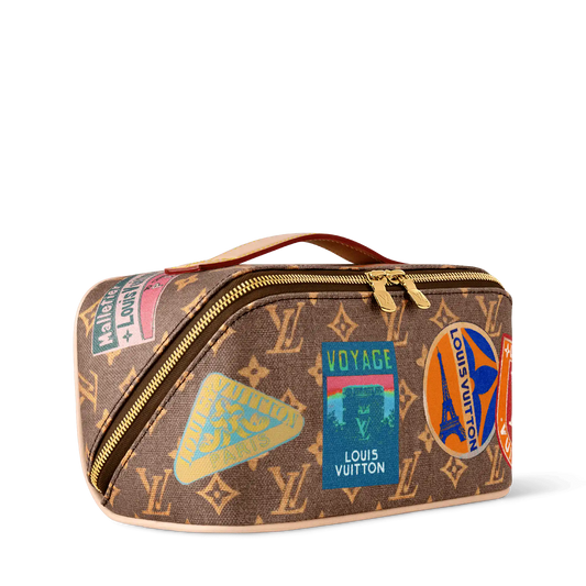 Monogram Canvas 2-Compartment Toiletry Bag