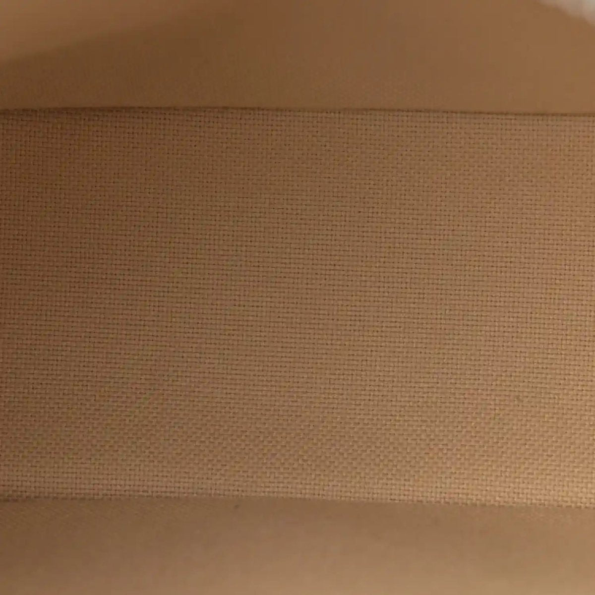Louis Vuitton Nano Alma mini tote interior lining fabric in beige textile