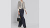Grained Calfskin Saddle Bag with Strap