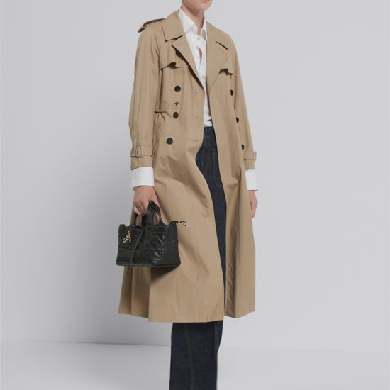 Macrocannage Calfskin Small Toujours Bag